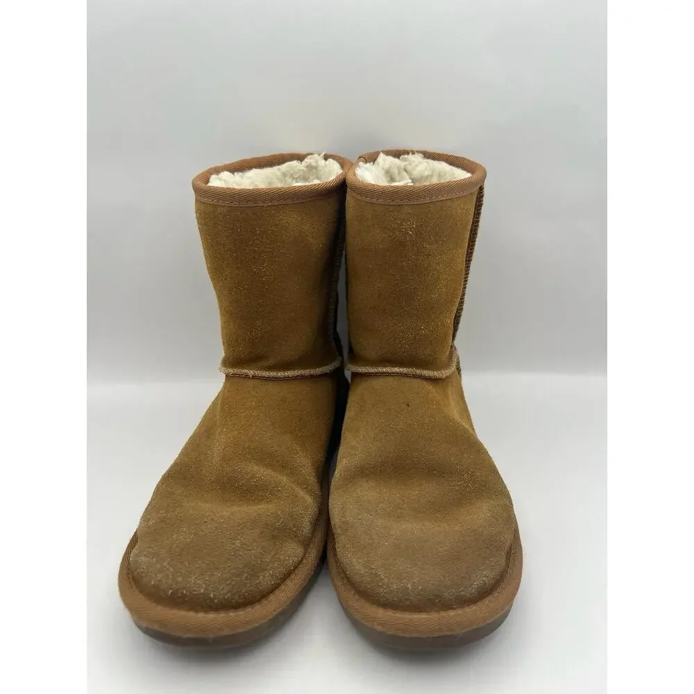 Kookaburra By Ugg Brown Suede Short Boots Kids Size 2